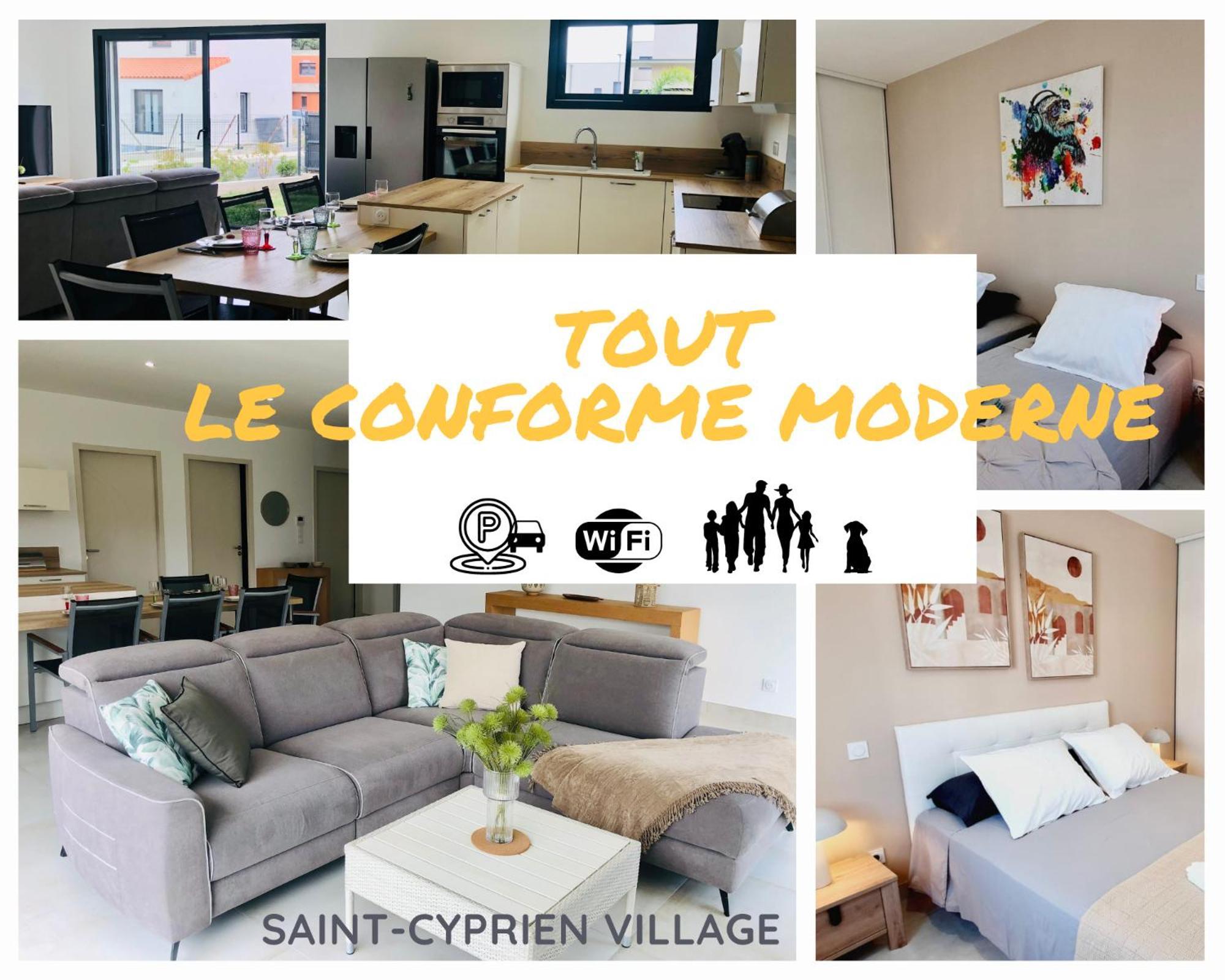 Moderne St Cyprien Village Villa *